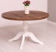 Table With Central Leg 120x120cm - Color Top_P064 - Color Corp_P004 - DOUBLE COLOR