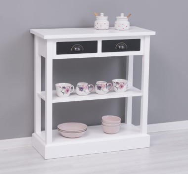 Console with 2 drawers, 1 shelf