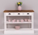 Console with 3 drawers, 1 shelf