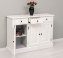 Chest of drawers with 3 doors and 3 drawers with metal rails - Color Ext._P039 / Color Int._P010 - DOUBLE COLORED