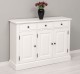 Chest of drawers with 3 doors and 3 drawers with metal rails - Color Ext._P039 / Color Int._P010 - DOUBLE COLORED