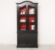 Showcase with 2 doors BAS + 2 glass doors, arched cornice SUP - Color Ext._P150 / Color Int._P047 - DOUBLE COLORED