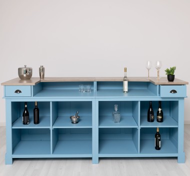 Bar furniture L + R - Color Top_P037 / Color Corp_P053 - DOUBLE COLORED