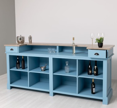 Bar furniture L + R - Color Top_P037 / Color Corp_P053 - DOUBLE COLORED