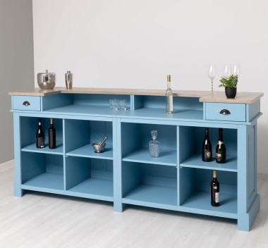 Bar furniture L + R - Color Top_P037 / Color Corp_P053 - DOUBLE COLORED