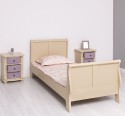 Princess type bed 90x200cm