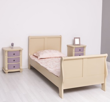 Princess type bed 90x200cm