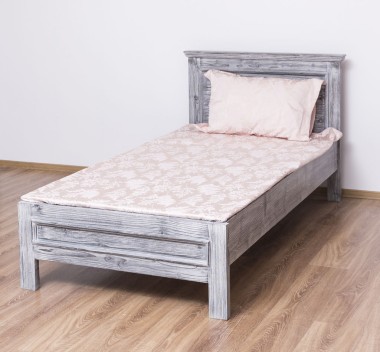 Bed with headboard 90x200cm