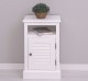 Nightstand with 1 door, open space, Shutter Collection