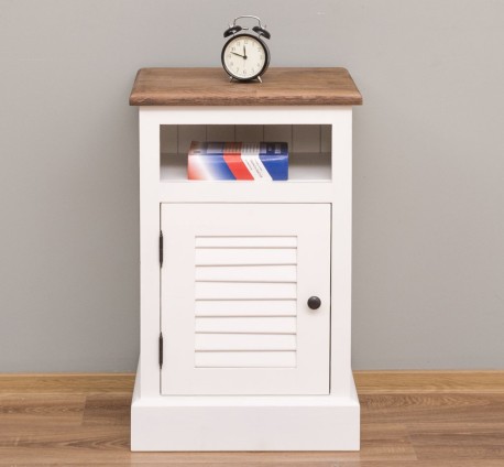 Nightstand with 1 door,...