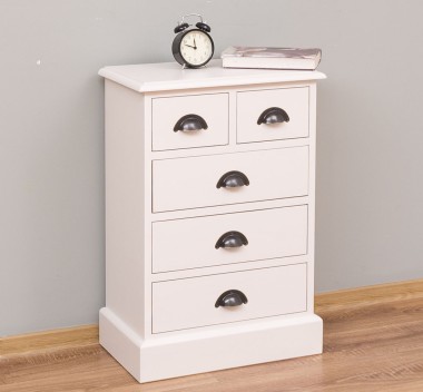 Nightstand with 5 drawers