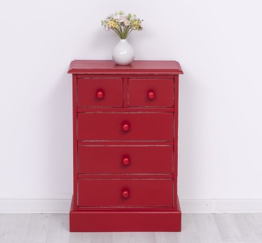 Nightstand with 5 drawers