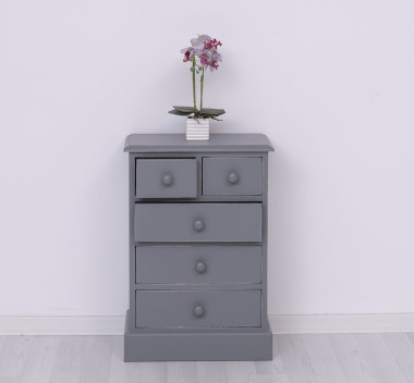 Nightstand with 5 drawers