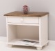 Nightstand with 1 drawer and open space