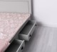 Bed with 2 drawers 140x200cm