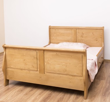 Bed with 2 drawers, Princess type 140x200cm