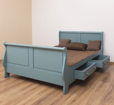 Bed with 2 drawers, Princess type 140x200cm