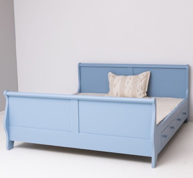 Bed with 2 drawers, Princess type 140x200cm