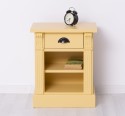 Nightstand with 1 drawer and 1 shelf, Directoire Collection