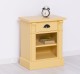 Nightstand with 1 drawer and 1 shelf, Directoire Collection