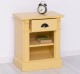 Nightstand with 1 drawer and 1 shelf, Directoire Collection