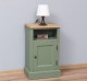 Nightstand with 1 door and open space