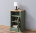 Nightstand with 1 door and open space