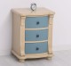 Nightstand with 3 curved drawers