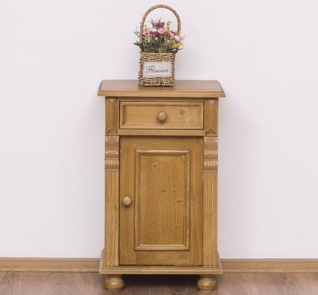 Nightstand with ornaments,...