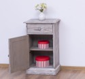 Nightstand with 1 door and 1 drawer