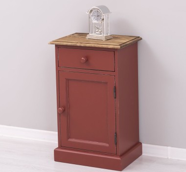 Nightstand with 1 door and 1 drawer