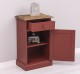 Nightstand with 1 door and 1 drawer