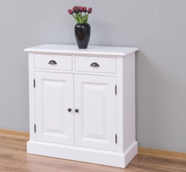 Cabinet with drawer, 2 doors and 2 drawers