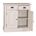 Cabinet with drawer, 2 doors and 2 drawers