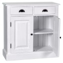 Cabinet with drawer, 2 doors and 2 drawers