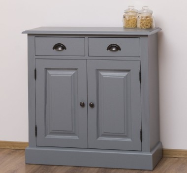 Cabinet with drawer, 2 doors and 2 drawers