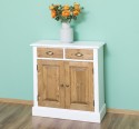 Cabinet with drawer, 2 doors and 2 drawers