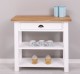 Console with 1 drawer, oak top