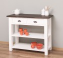 Console with 2 shelves