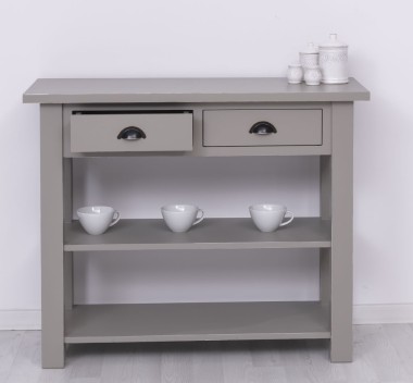 Console with 2 shelves