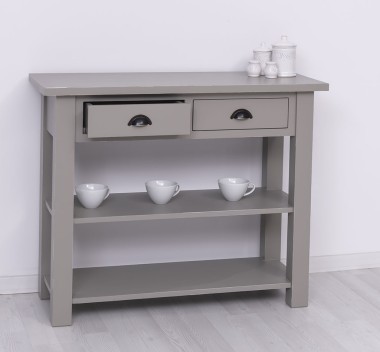 Console with 2 shelves