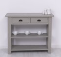 Console with 2 shelves