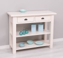 Console with 2 shelves