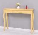 Console with curved legs, 1 drawer