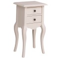 Small console, curved legs, 2 drawers