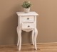 Small console, curved legs, 2 drawers