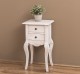 Small console, curved legs, 2 drawers