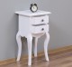 Small console, curved legs, 2 drawers