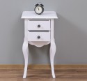 Small console, curved legs, 2 drawers