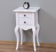 Small console, curved legs, 2 drawers